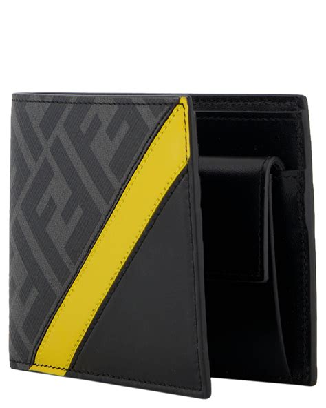 fendi portemonnaie herren|Men's Designer Leather Wallets in Bifold & Trifold.